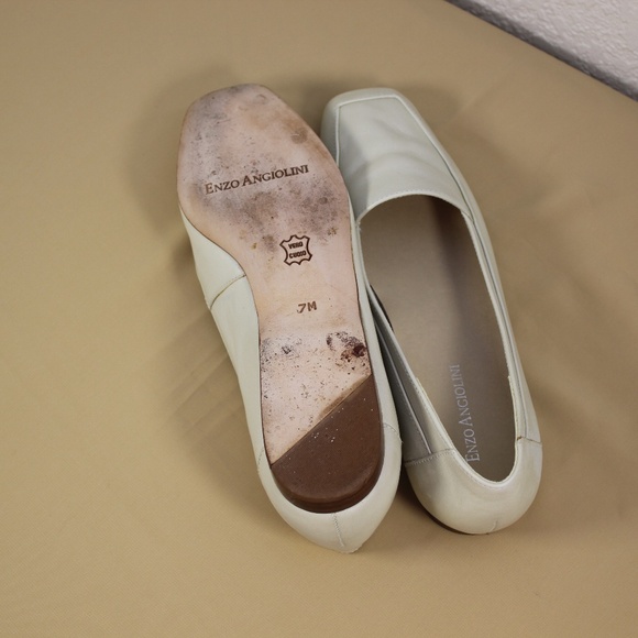 ENZO ANGIOLINI Women's Shoes Cream color size 7 EUC - Picture 6 of 6
